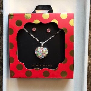 Girls Necklace and Earing set